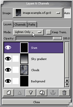 Layers Dialog