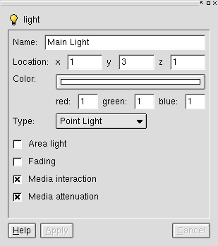 Light Dialog